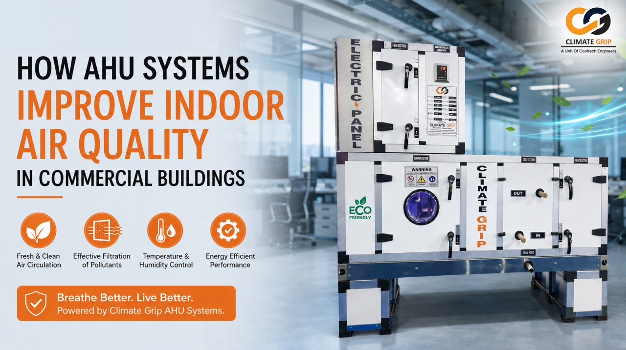 How AHU Systems Improve Indoor Air Quality in Commercial Buildings